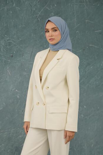 İpekhan Taş Rengi Comfy Yok Eşarp - 10001-25