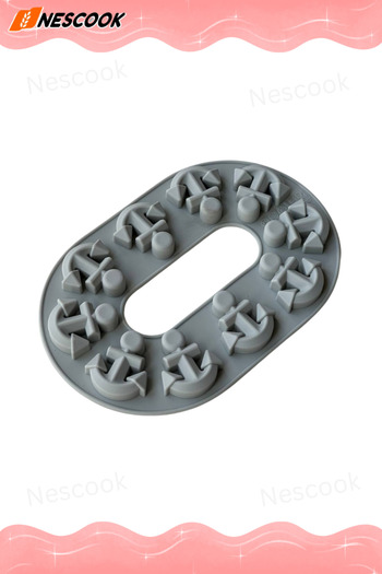 nescook Silicone Ship Anchor - Chocolate, Pastry, Muffin, Cake Mold