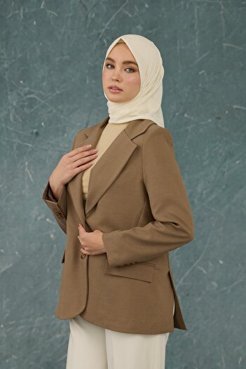 İpekhan Ekru Comfy Yok Eşarp - 10001-05