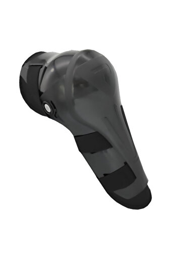 Prohel Black Articulated Moto Cycle Knee Pad - Striped
