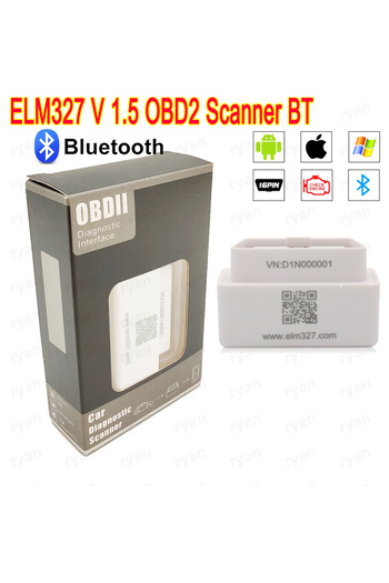 Choice ELM327 Mini V1.5 Bluetooth Detector OBD Bluetooth Car Malfunction Detector OBD2 Car DiagnosticToo...