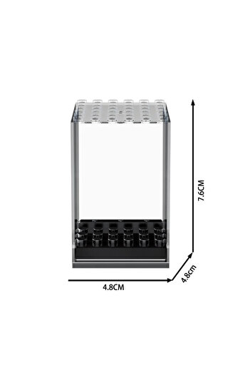 Choice 1pcs Collectibles Action Figures Display Box Showcase Building Blocks Minifigures Baseplate Educatio