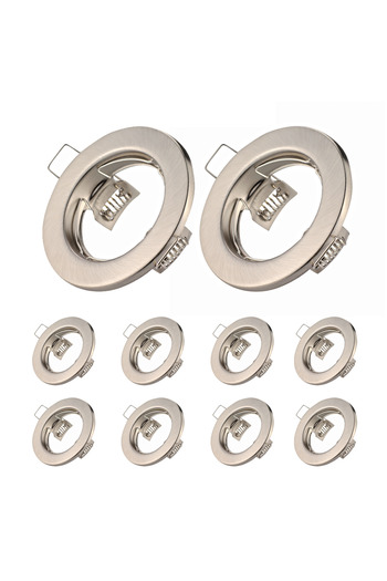Choice 10pcs Down Light  Frame Recessed LED Ceiling Fixtures Downlight GU10 MR16 Ceiling Spot Lights Fit...
