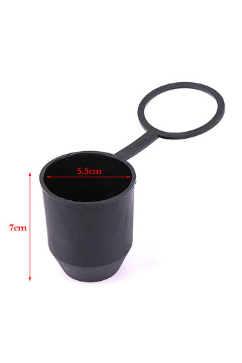 Choice 1PC Universal 50mm Auto Tow Bar Ball Cover Accessories Durable Black Cap Towing Hitch Caravan Car Tr