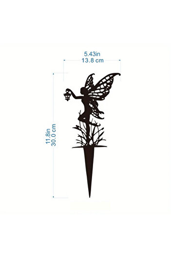 Choice TY3148-03 Garden Fairy Metal Outdoor Decor for Your Patio and Lawn
