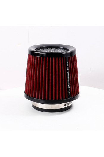Choice Red 76MM 89MM 101MM High Flow Cold Cone Air Intake Filter 2.5inch 3inch 3.5inch Universal Car Air Fi