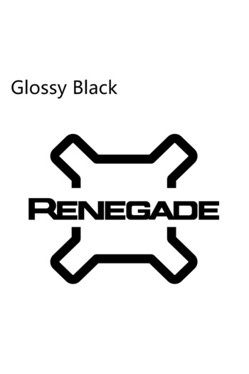 Choice Glossy Black Car Fuel Tank Cap Sticker For JEEP Renegade SPORT LATITUDE UPLAND TRAIlLHAWK JEEPSTER I
