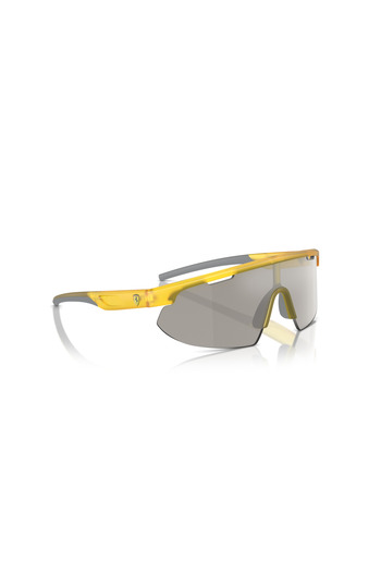 Scuderia Ferrari Ferrari Scuderia Unisex Irregular Sunglasses- Fr 6004u - Lense Size:41mm - Opal Matte Yellow