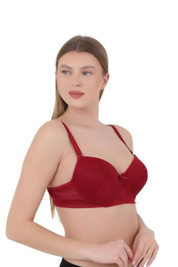 Merry Secret's Plus Size Women's Bra C Cup - Underwire and Lace Detail