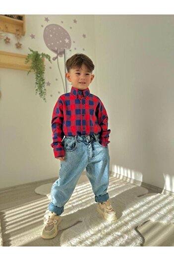 Butik Shirt Jeans Double Set