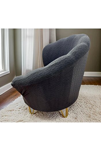 dyg home papatya koltuk kılıfı oval koltuk örtüsü sofa cover ev tekstili