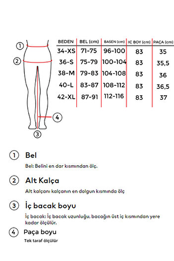 its basic Blue Palazzo Fit Γυναικείο Jean - 100% βαμβάκι, ελαστική μέση, μοντέλο 2S5-4