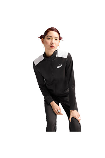 Puma Poly Suit Kadın Siyah Günlük Stil Eşofman Takımı 68507501