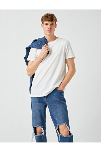 Koton Slim Fit Basic T-Shirt