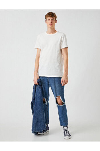 Koton Slim Fit Basic T-Shirt