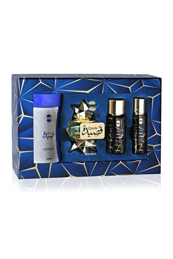 Ajmal Qasida Gift Set - 4 Pieces