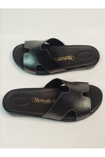 ARTI ARTI AYAKKABI Plus-Plus020-5006 Women's Daily Orthopedic Heel Spur Function Platinum Slippers