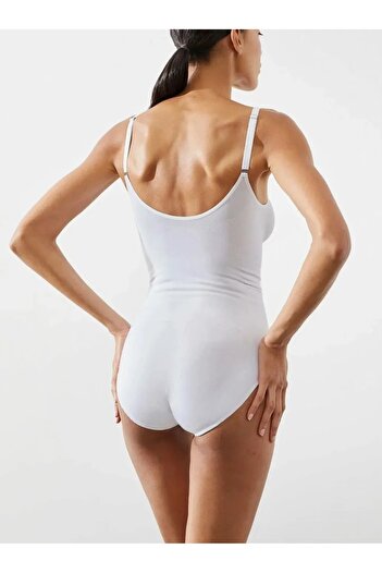 ogonline White 3-Zone Effect Bottom Hook Zibin Corset Undershirt