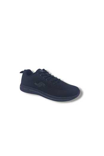 Jump 24938 Men's Black Memory Sole Walking Running Sports Shoes