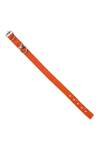 SAVEX Woven Dog Collar Orange 3*60 cm