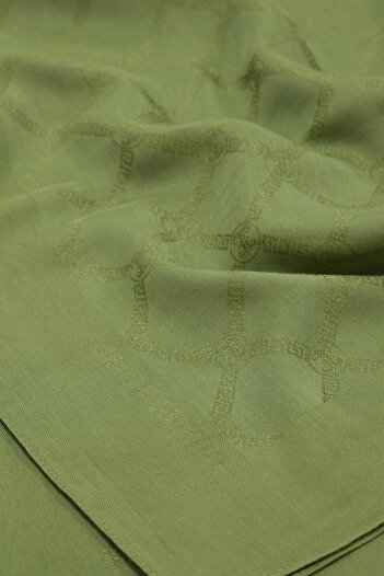 Pierre Cardin Lyocell Monogram Shawl - 1080800 -952 - Khaki