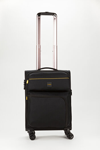 Fossil Ultra Light Gri Kumaş Kabin Boy Valiz