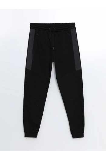 LC Waikiki Pantaloni de sport groși pentru bărbați Lcw Casual Black Standard Fit