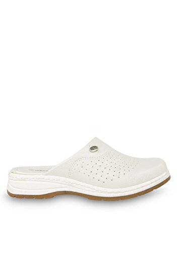 Muya White Sabo Anatomical Women's Slippers