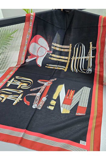 Oxygen Scarfs H Patterned Cotton Soft Shawl