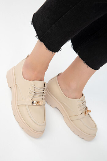 SOHO Beige Women's Casual Shoes 20217