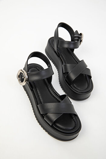 SOHO Women's Black Sandals 20250