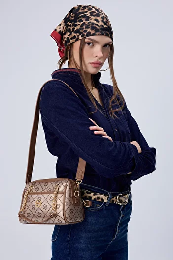 Fossil Women's Gold Shoulder Bag - 05Fo25Y5032
