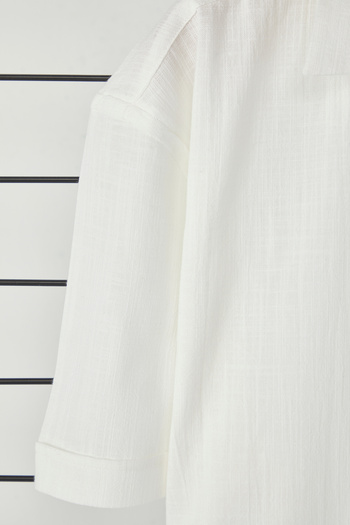 Trendyol Collection Λευκό κανονικό πουκάμισο TMNSS25GO00003