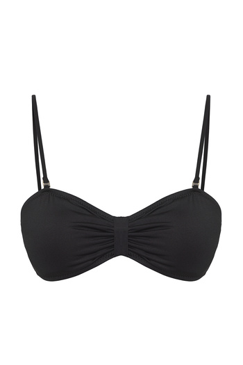 Trendyol Collection Στράπλες Μαύρο Μπικίνι - TBESS25BU00029