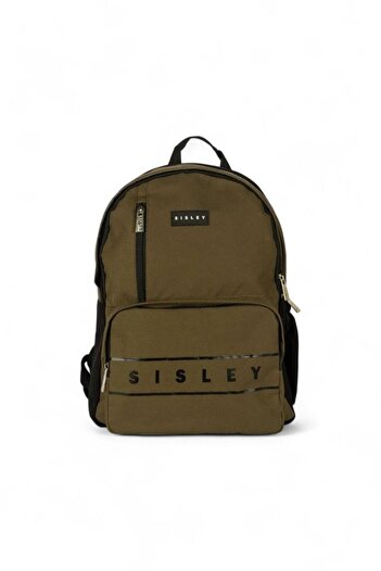 Sisley Overq-12919 4Pr Khaki Unisex Backpack