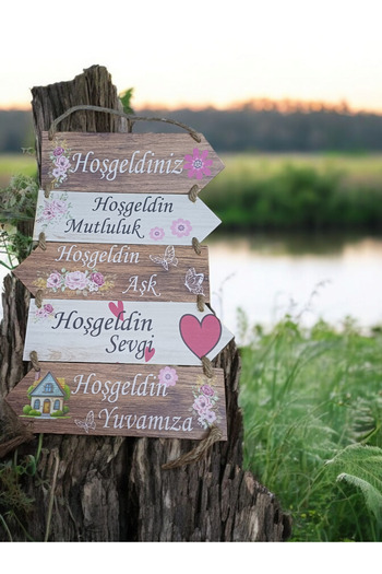 anymour Door Ornament - Love, Happiness and Verbal Gift Decoration