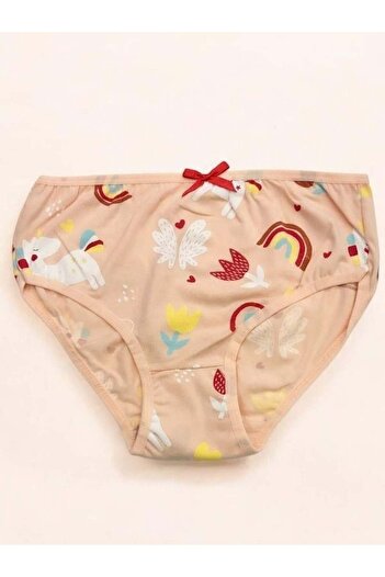 Zekids Girl's Patterned Slips