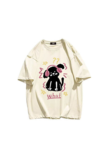 Jose Clothing Μπλουζάκι Unisex Streetwear Series Μαύρο με τύπωμα με λαιμόκοψη oversized κοψίματα