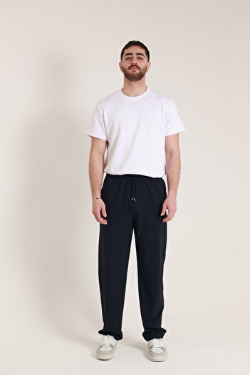 TKT Ανδρικό φαρδύ παντελόνι αλεξίπτωτο Oversize Loose Cut