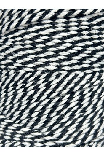 Akduman İplik 200Mt Black and White Gift Packing Thread 200 Gr
