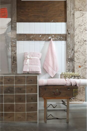 Eponj Home Набір рушників для ванної кімнати, 2 шт. - 90x160 см і 50x90 см DS Pudra