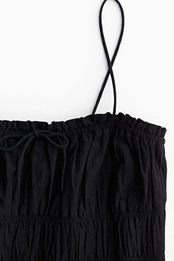 H&M Smocked bodycon dress