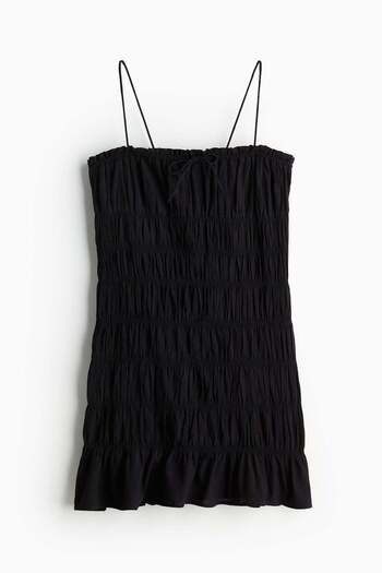 H&M Smocked bodycon dress