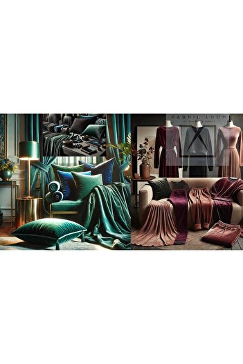 FabricLoom Heavy Velvet Fabric: Cream Color, Timeless Elegance, Radiant Luster, Unmatched Flexibility, and High Quality
