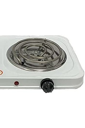 Generic 2 in1 Spiral and Stone Heating Plate 2000W White