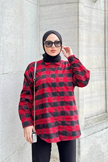Viyamo New Season Women's Long Sleeve Lapel Front Button Woven Hijab Shirt