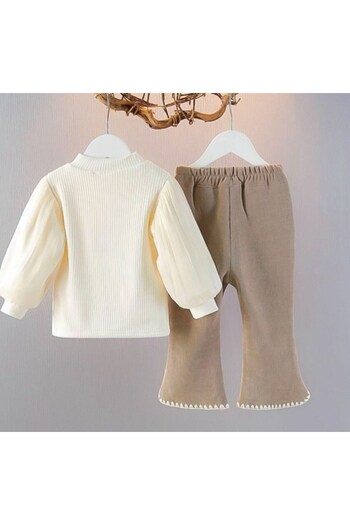ELONKİDS 3-Piece Combination with Leather Vest