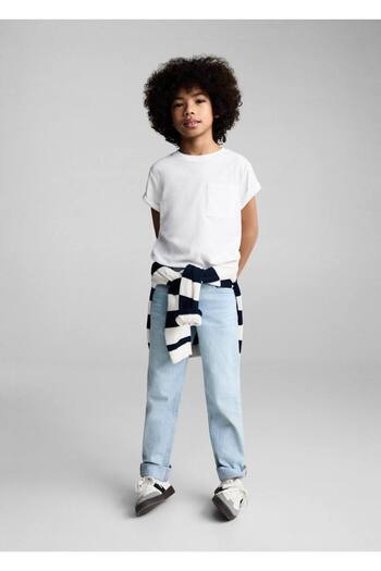 MANGO Kids Patch Pocket T-Shirt