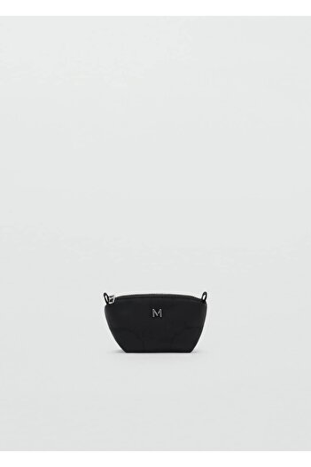 MANGO Woman Coin Purse with Logo with Zipper