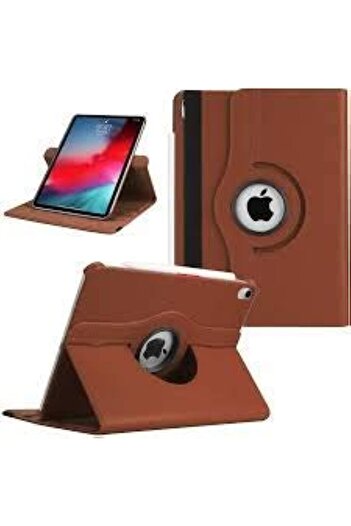 AWH Smart Cover Case for iPad Pro 11” (A1980/A1934), 360° Rotating Stand, Slim Lightweight, Brown.